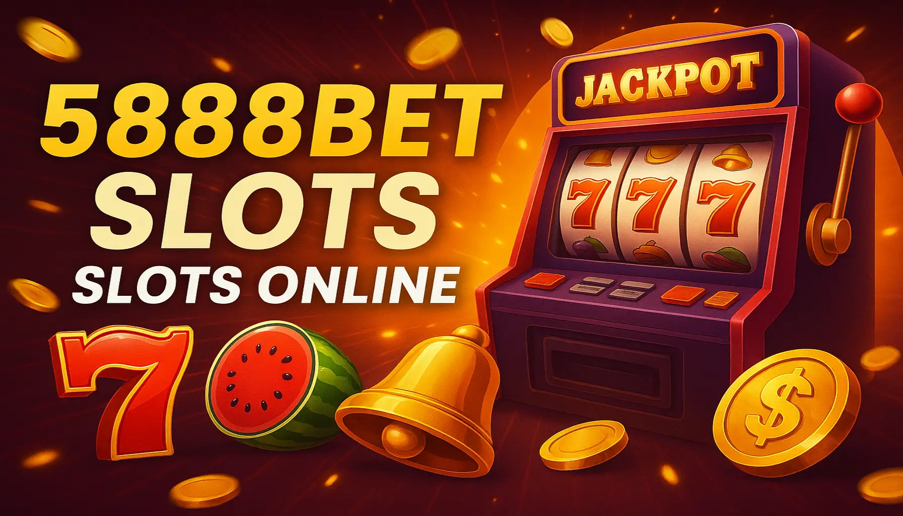 Explore o mundo das slot machines no 5888BET Casino